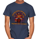 Drums Make Me Happy - Mens T-Shirts RIPT Apparel Small / Navy