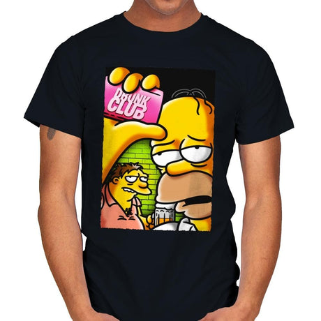 Drunk Club - Mens T-Shirts RIPT Apparel Small / Black