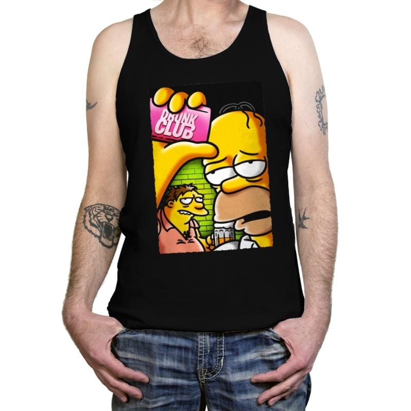 Drunk Club - Tanktop Tanktop RIPT Apparel X-Small / Black