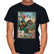 Dual Katana in Japan - Mens T-Shirts RIPT Apparel Small / Black
