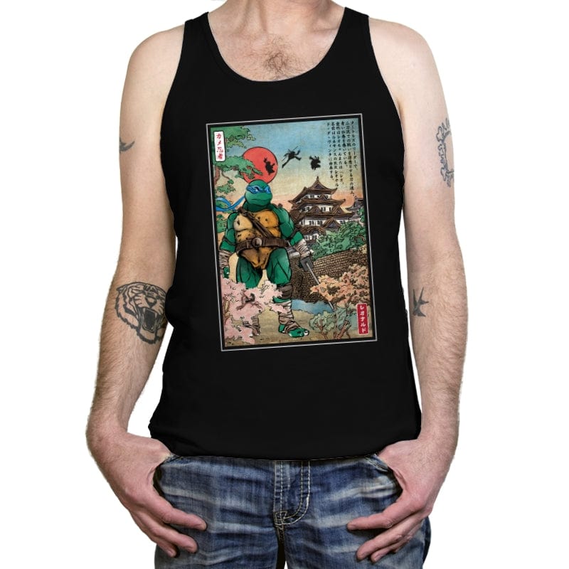 Dual Katana in Japan - Tanktop Tanktop RIPT Apparel X-Small / Black