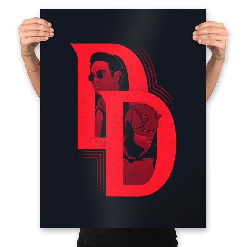 Duality of Justice - Prints Posters RIPT Apparel 18x24 / Black