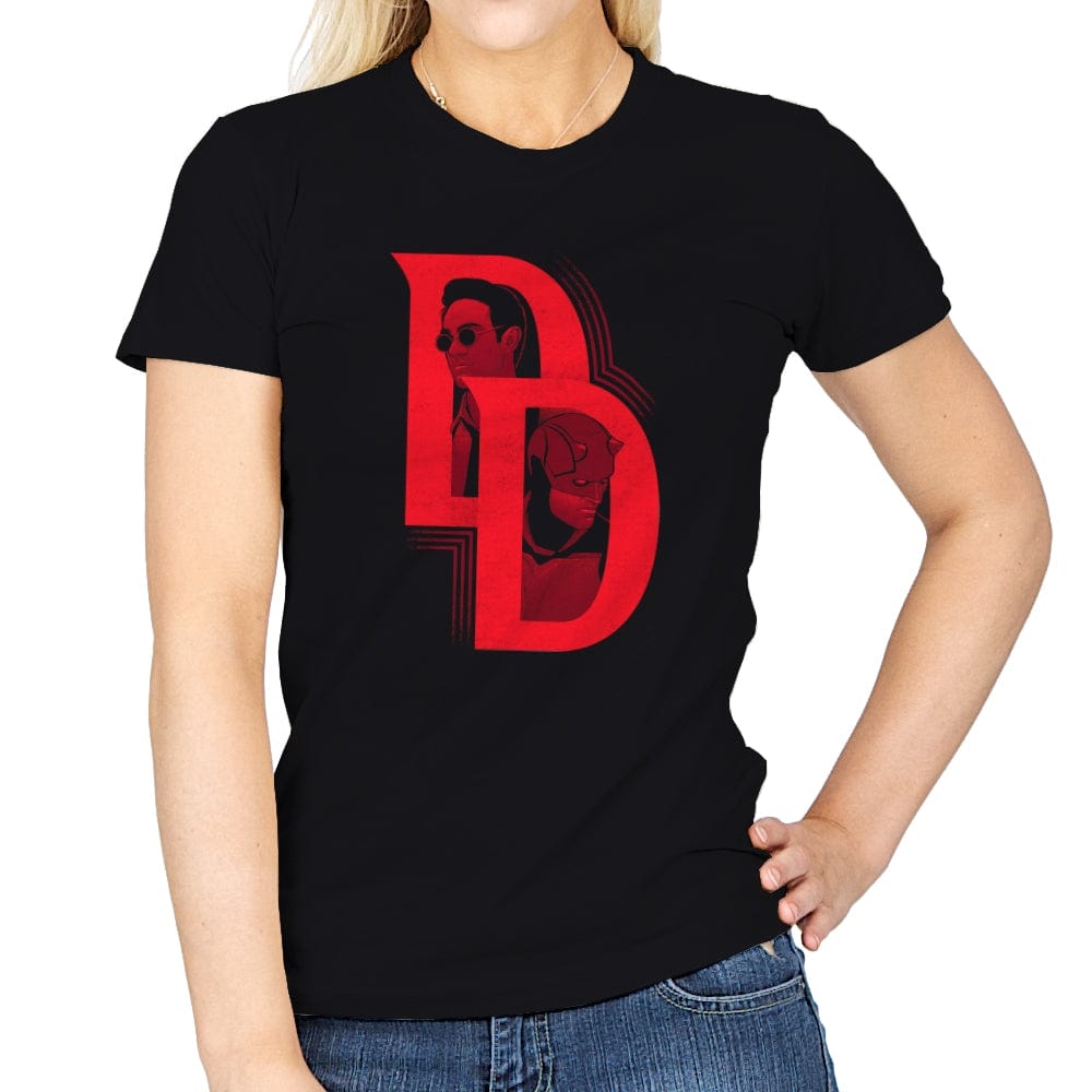 Duality of Justice - Womens T-Shirts RIPT Apparel Small / Black