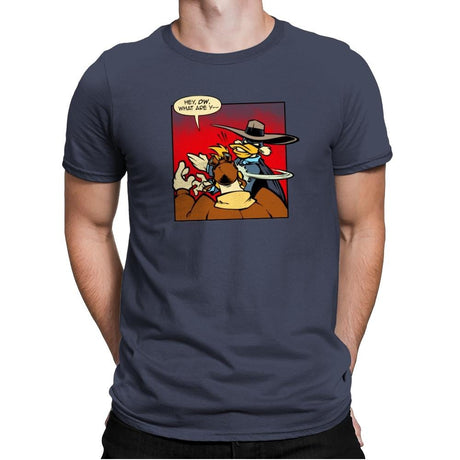 Duck Slap! Exclusive - Mens Premium T-Shirts RIPT Apparel Small / Indigo