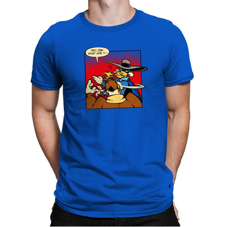 Duck Slap! Exclusive - Mens Premium T-Shirts RIPT Apparel Small / Royal