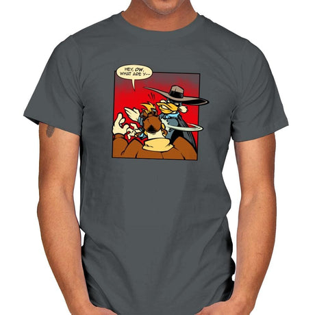 Duck Slap! Exclusive - Mens T-Shirts RIPT Apparel Small / Charcoal
