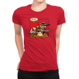 Duck Slap! Exclusive - Womens Premium T-Shirts RIPT Apparel Small / Red