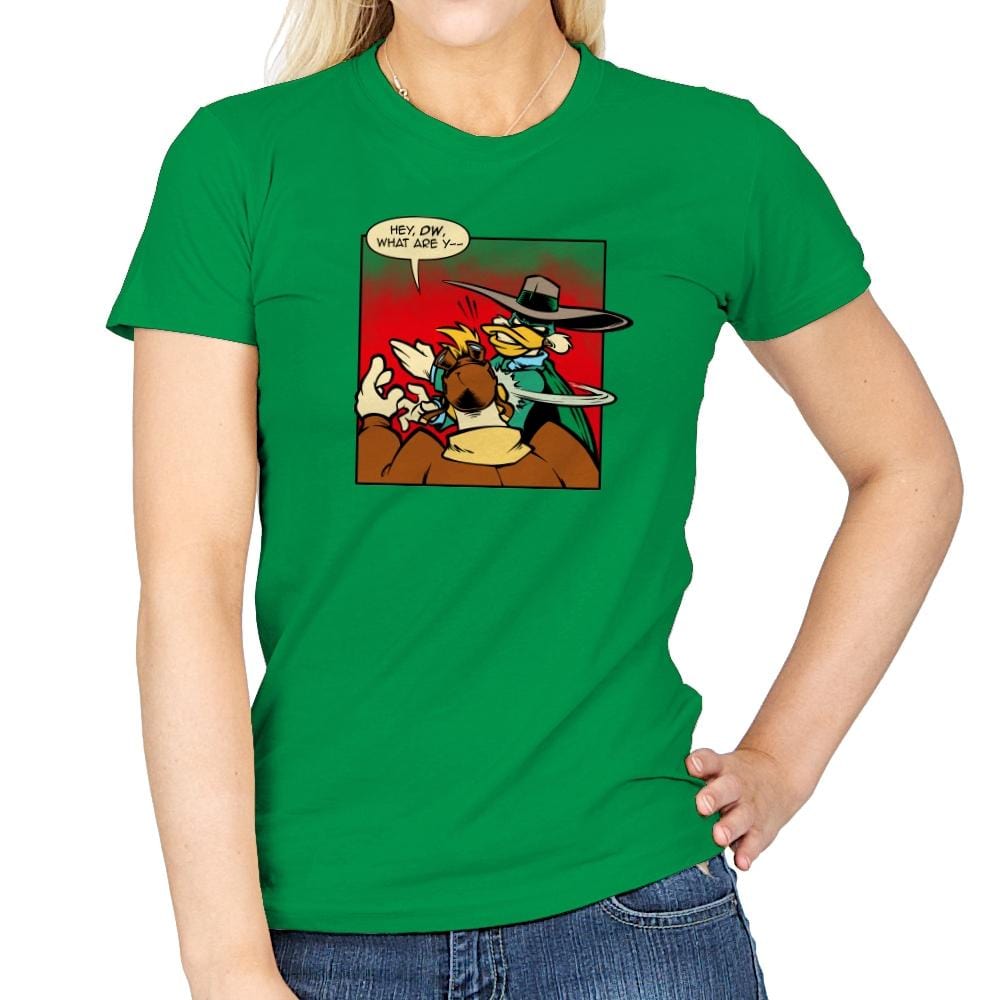 Duck Slap! Exclusive - Womens T-Shirts RIPT Apparel Small / Irish Green
