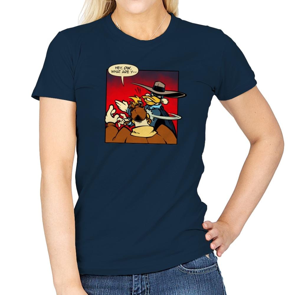 Duck Slap! Exclusive - Womens T-Shirts RIPT Apparel Small / Navy