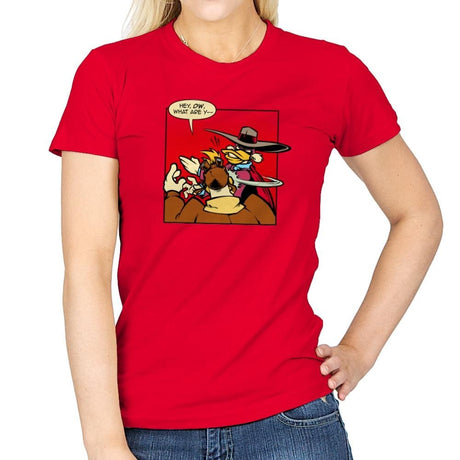Duck Slap! Exclusive - Womens T-Shirts RIPT Apparel Small / Red