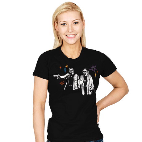 Dude Fiction - Womens T-Shirts RIPT Apparel