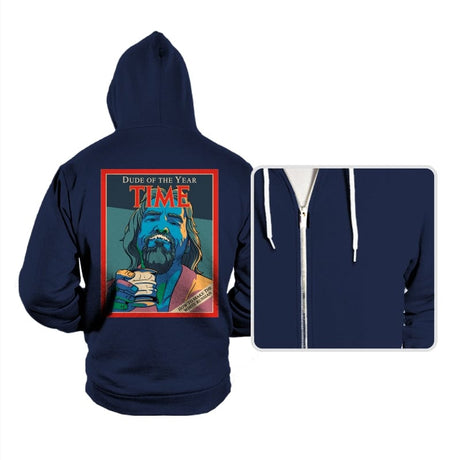 Dude of the Year - Hoodies Hoodies RIPT Apparel Small / Navy