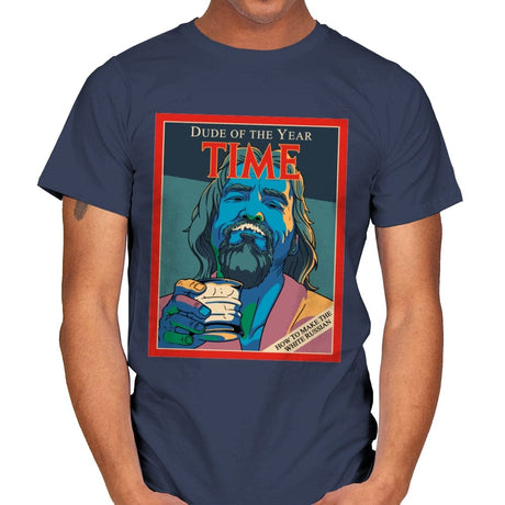 Dude of the Year - Mens T-Shirts RIPT Apparel Small / Navy