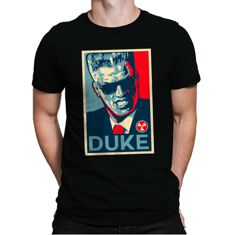 Duke - Mens Premium T-Shirts RIPT Apparel Small / Black