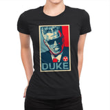 Duke - Womens Premium T-Shirts RIPT Apparel Small / Black