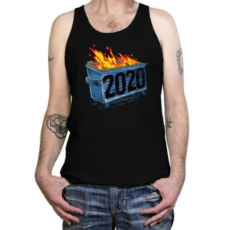 Dumpster Year 2020 - Tanktop Tanktop RIPT Apparel X-Small / Black
