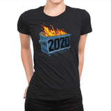 Dumpster Year 2020 - Womens Premium T-Shirts RIPT Apparel Small / Black