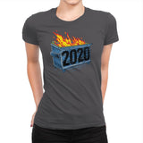 Dumpster Year 2020 - Womens Premium T-Shirts RIPT Apparel Small / Heavy Metal