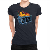 Dumpster Year 2020 - Womens Premium T-Shirts RIPT Apparel Small / Midnight Navy