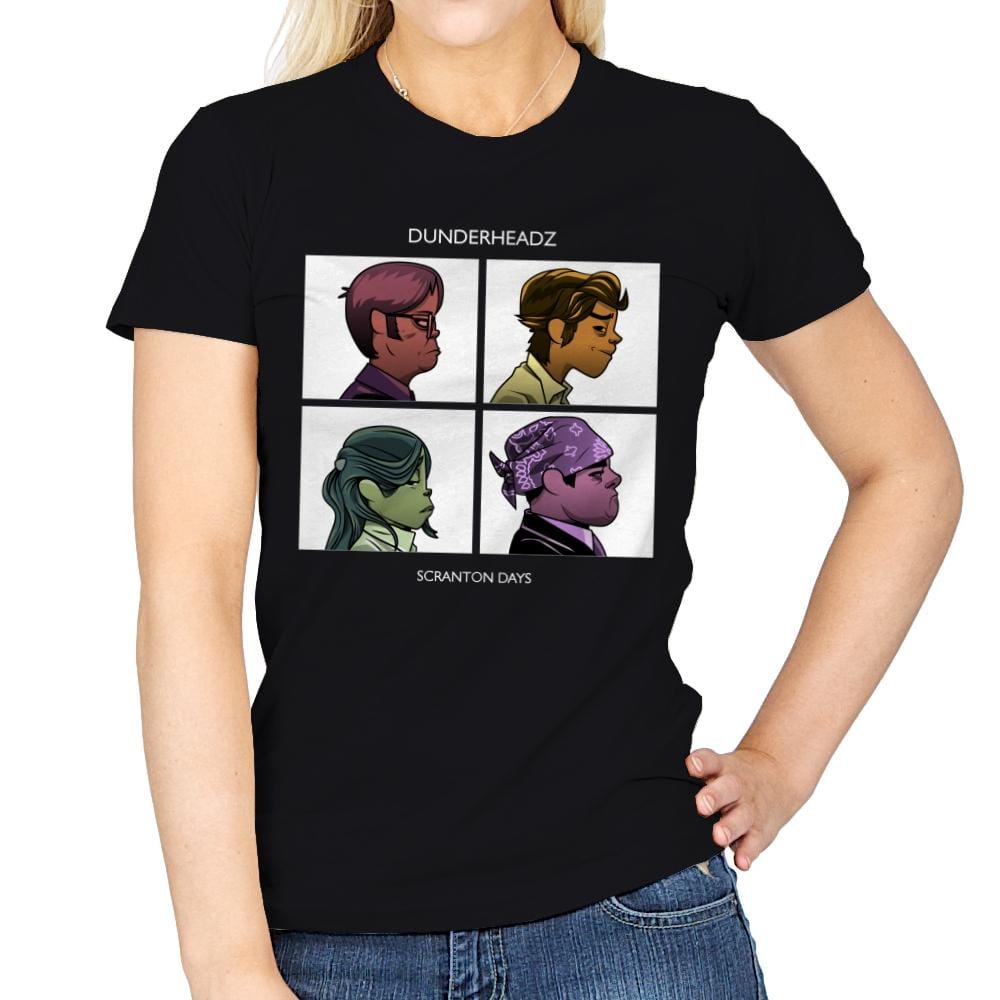 Dunderheadz - Womens T-Shirts RIPT Apparel Small / Black
