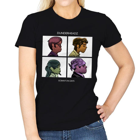 Dunderheadz - Womens T-Shirts RIPT Apparel Small / Black