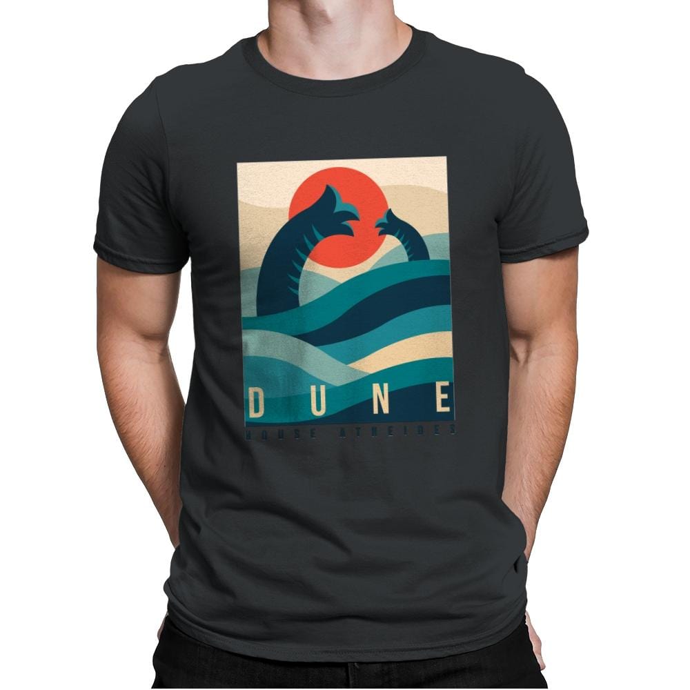 Dune - Mens Premium T-Shirts RIPT Apparel Small / Heavy Metal