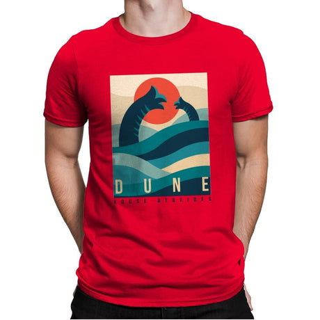 Dune - Mens Premium T-Shirts RIPT Apparel Small / Red