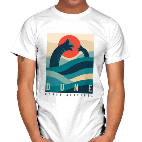Dune - Mens T-Shirts RIPT Apparel Small / White