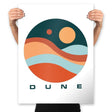 Dune - Prints Posters RIPT Apparel 18x24 / White