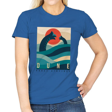 Dune - Womens T-Shirts RIPT Apparel Small / Royal