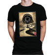 Dune Woodblock - Mens Premium T-Shirts RIPT Apparel Small / Black