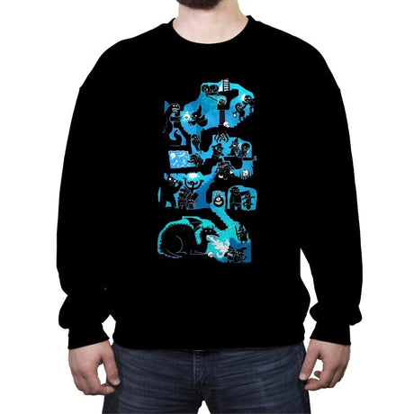 Dungeon Crawlers - Crew Neck Sweatshirt Crew Neck Sweatshirt RIPT Apparel