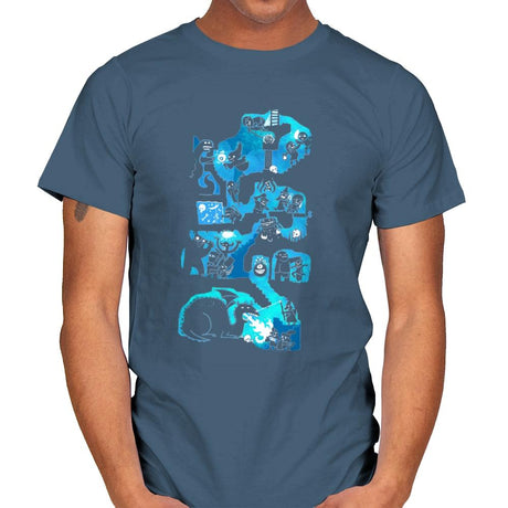 Dungeon Crawlers - Mens T-Shirts RIPT Apparel Small / Indigo Blue