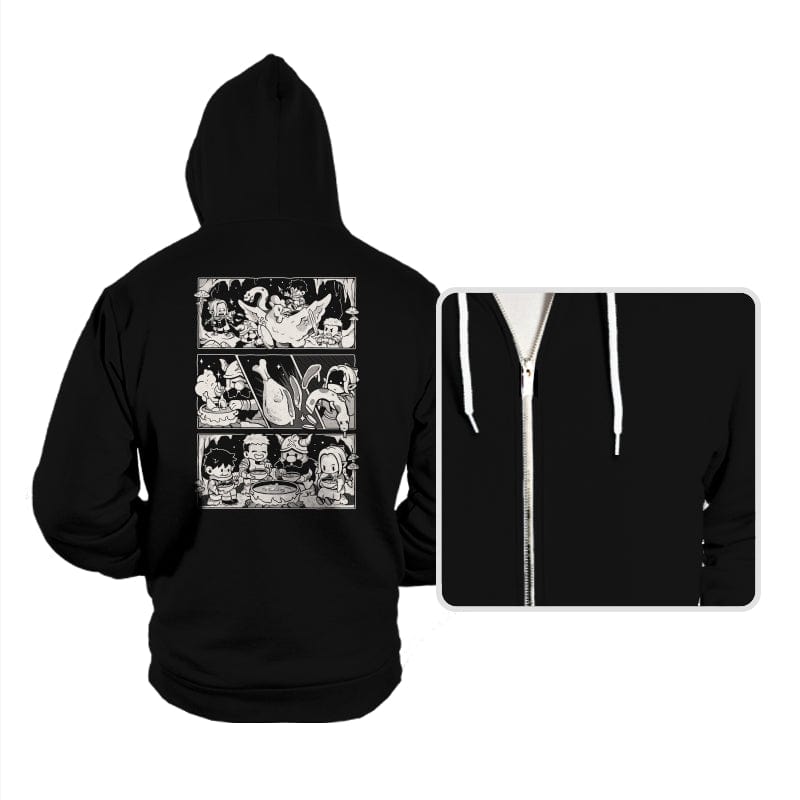 Dungeon Feast - Hoodies Hoodies RIPT Apparel Small / Black