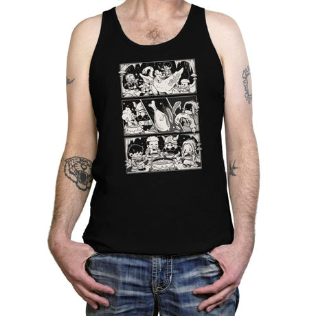 Dungeon Feast - Tanktop Tanktop RIPT Apparel X-Small / Black
