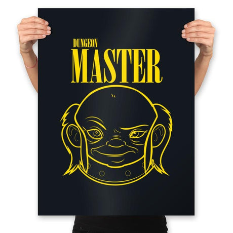 Dungeon Master - Prints Posters RIPT Apparel 18x24 / Black