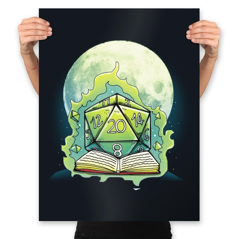 Dungeon Master - Prints Posters RIPT Apparel 18x24 / Black