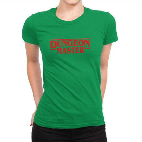 Dungeon Master - Womens Premium T-Shirts RIPT Apparel Small / Kelly Green