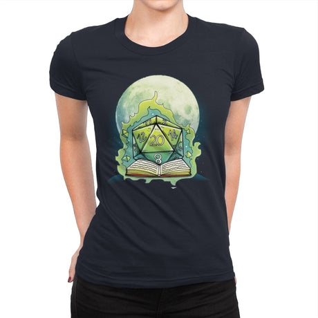 Dungeon Master - Womens Premium T-Shirts RIPT Apparel Small / Midnight Navy