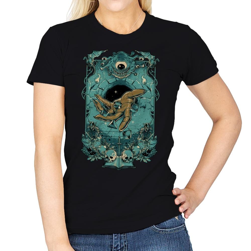 Dungeon Master - Womens T-Shirts RIPT Apparel Small / Black