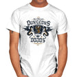 Dungeons and Dojos - Mens T-Shirts RIPT Apparel Small / White