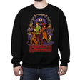 Dungeons and Mysteries - Crew Neck Sweatshirt Crew Neck Sweatshirt RIPT Apparel Small / Black