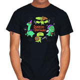 Dungeons & Dinosaurs - Mens T-Shirts RIPT Apparel Small / Black