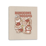 Dungeons & Doggos - Canvas Wraps Canvas Wraps RIPT Apparel 11x14 / Natural