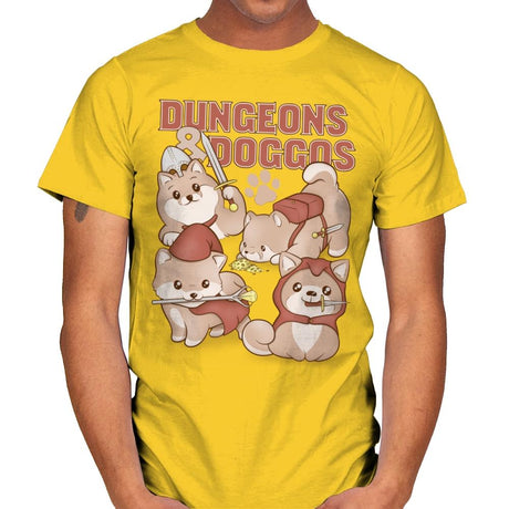 Dungeons & Doggos - Mens T-Shirts RIPT Apparel Small / Daisy