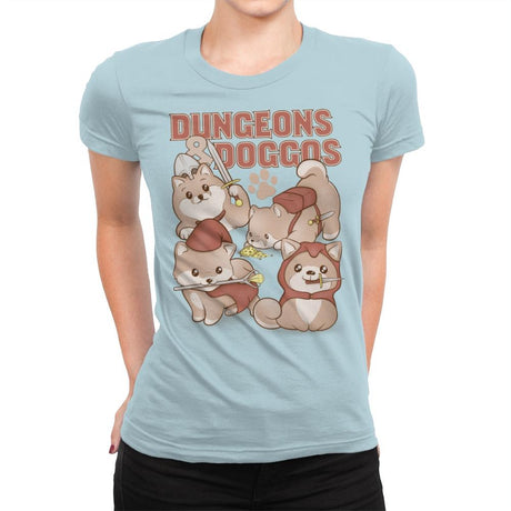 Dungeons & Doggos - Womens Premium T-Shirts RIPT Apparel Small / Cancun