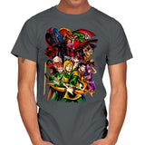 Dungeons & Dragons - Mens T-Shirts RIPT Apparel Small / Charcoal