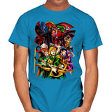 Dungeons & Dragons - Mens T-Shirts RIPT Apparel Small / Sapphire