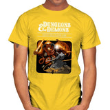 Dungeons & Dwarves - Mens T-Shirts RIPT Apparel Small / Daisy