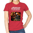 Dungeons & Dwarves - Womens T-Shirts RIPT Apparel Small / Red